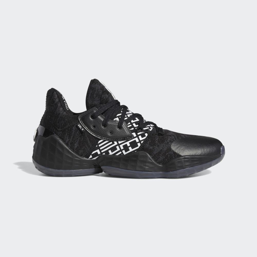 Adidas Women's Harden Vol. 4 Basketball Shoes Black/White/Black Ireland EH2410